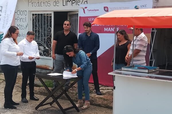 Emprendedores de El Mante reciben apoyo mediante el Subprograma Tamaulipas Emplea – Estrategia Tamaulipas Equipa