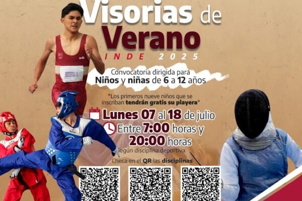 Regresa programa de verano Visorias para Nuevos Talentos INDE